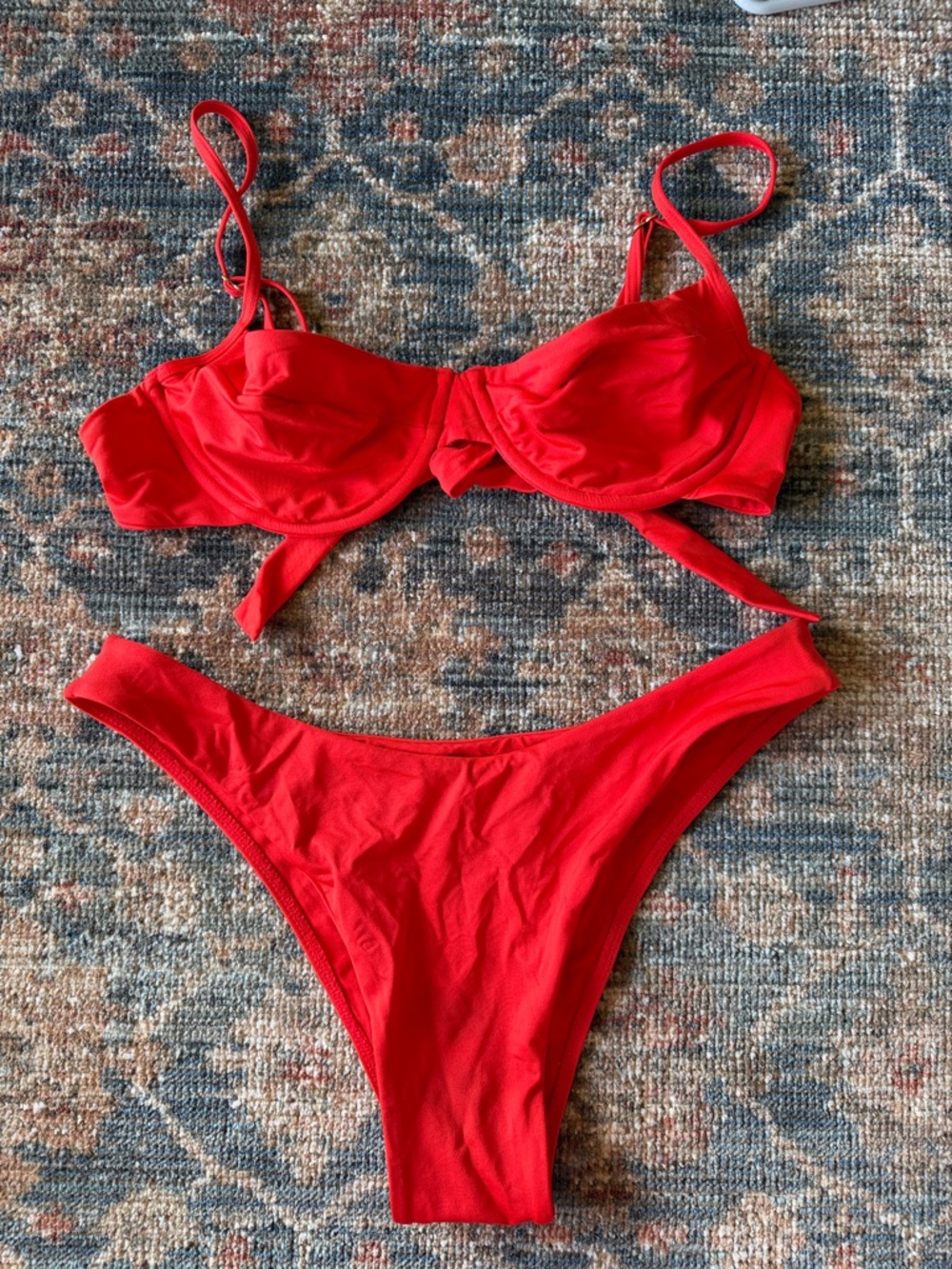 Monday Swimwear chili pepper can be sold together or separately/ never worn